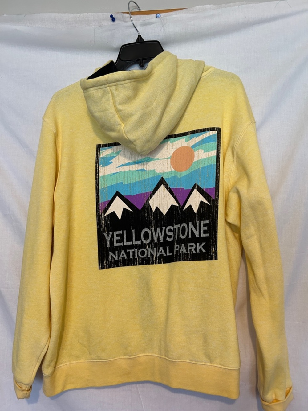 Yellow Zip Hoodie